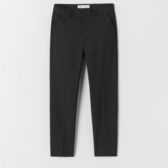 Zara Bottoms Zara New Kids Basic Black Suit Pants Poshmark